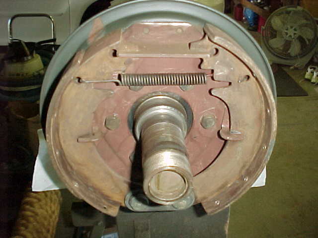 Brake passenger side