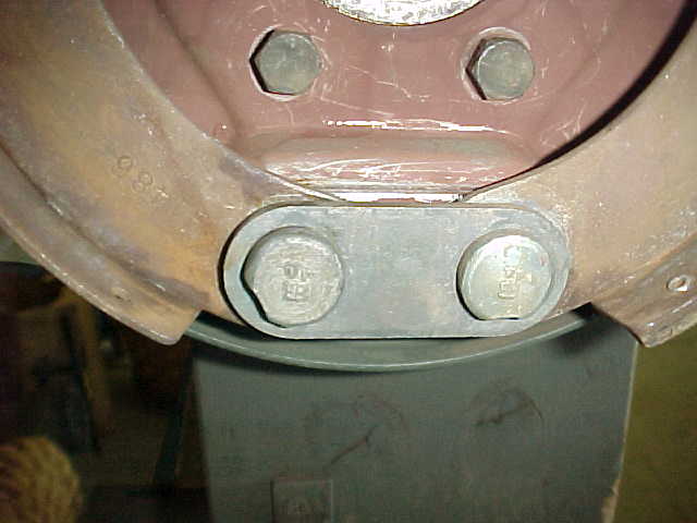 Brake passenger side